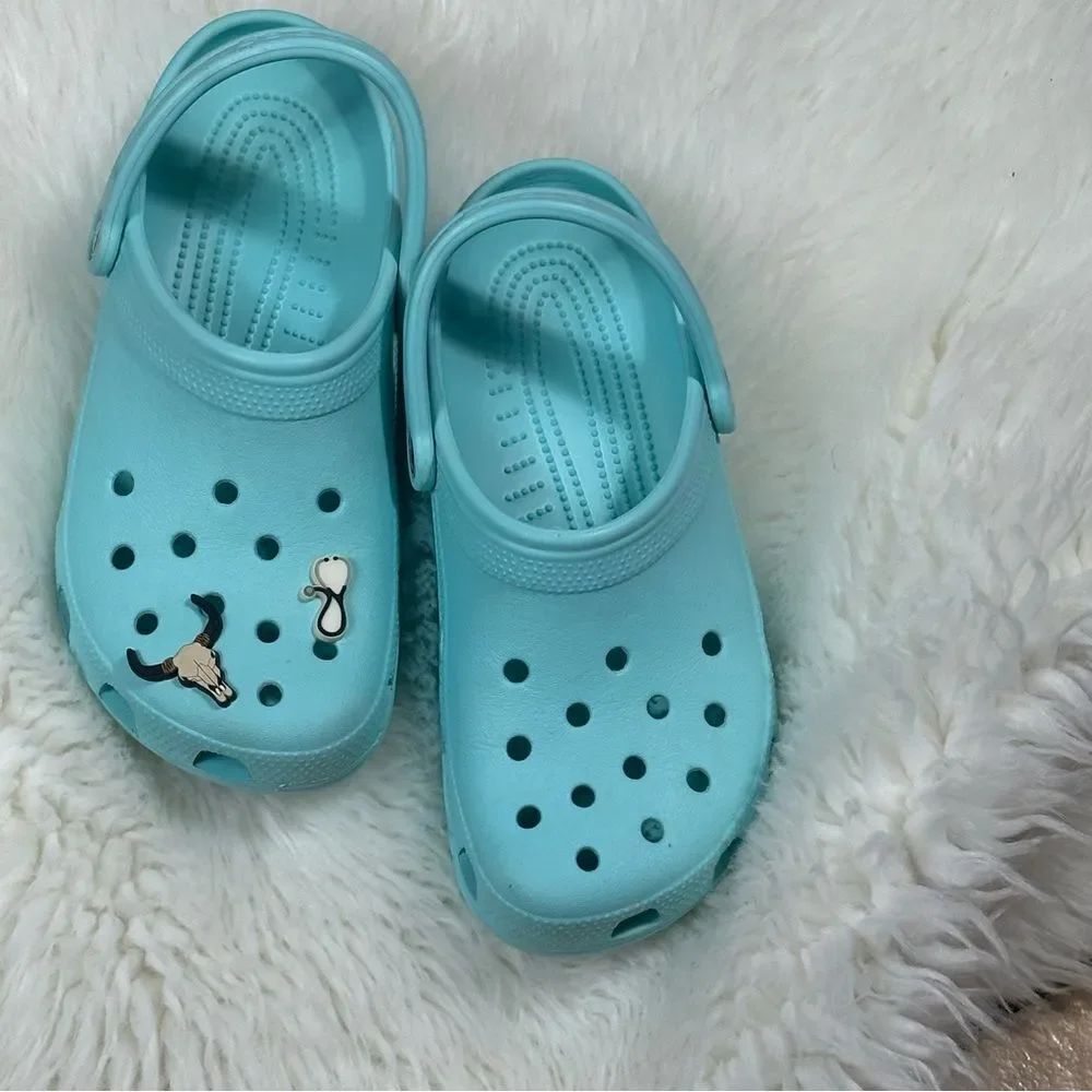CROCS Aqua Blue Women's Sandals